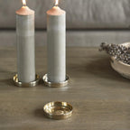 RM Maxime Candle Platter Gold S
