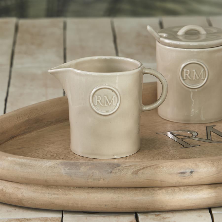 Portofino Milk Jug Flax