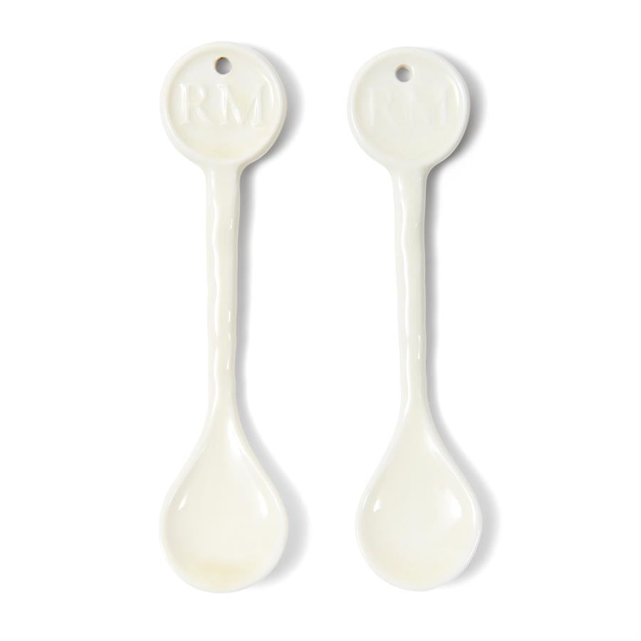 Portofino Spoons 2 Pieces White