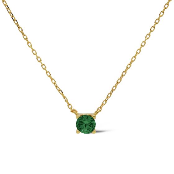 Necklace Tess Emerald Green