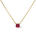 Necklace Tess Ruby Red