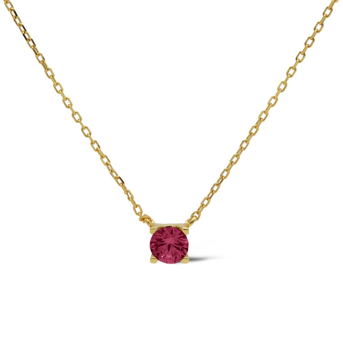 Necklace Tess Ruby Red