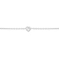 Bracelet Zirkonia Heart Silver